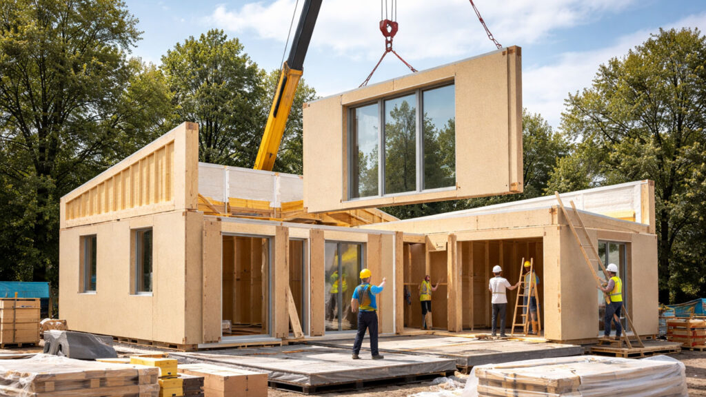 gradnja montažne kuće