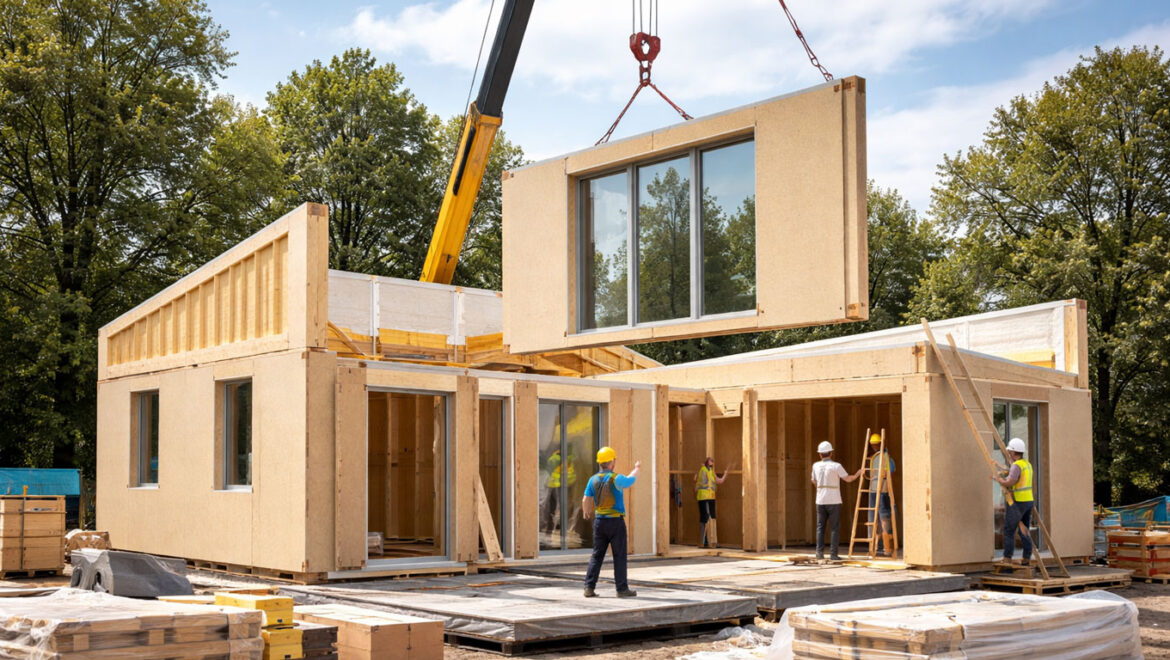 gradnja montažne kuće